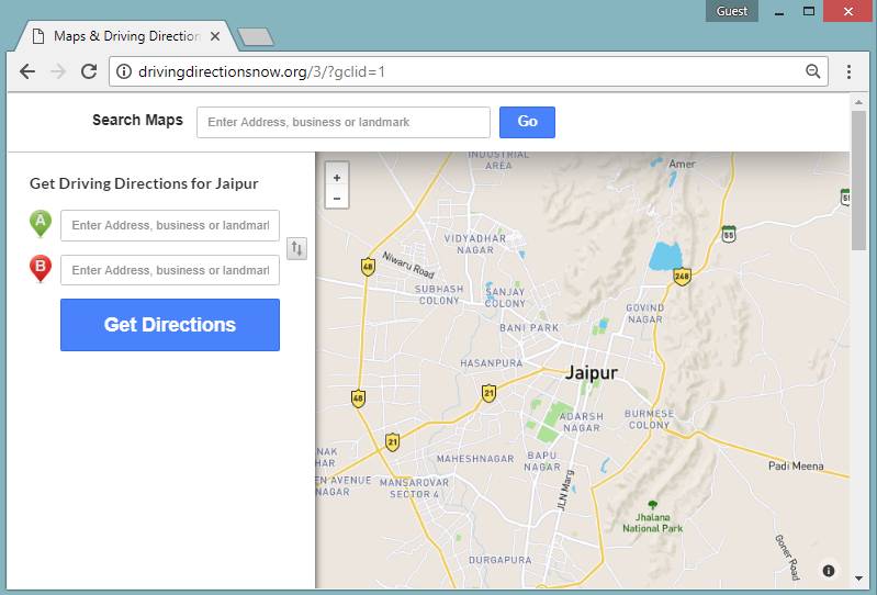 Remove 'Driving Directions Now' Browser Hijacker [Removal Guide]